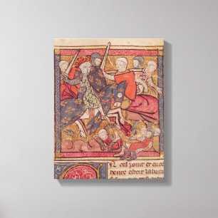 Die Gefangennahme von Ferdinand von Leinwanddruck