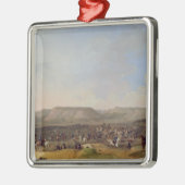 Die Gefangennahme von Shumla, 1860 Silbernes Ornament (Links)