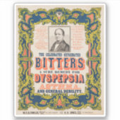 Die gefeierten Sauerstoff-Bitter Aufkleber (Vorderseite)