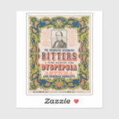 Die gefeierten Sauerstoff-Bitter Aufkleber (Blatt)