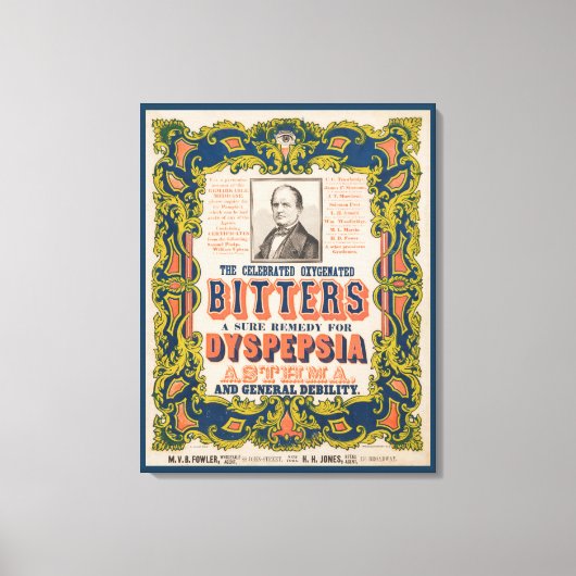 Die gefeierten Sauerstoff-Bitter Leinwanddruck (Vorderseite)