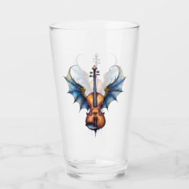 Die geflügelte Violine der mondbeschienenen Reiche Glas