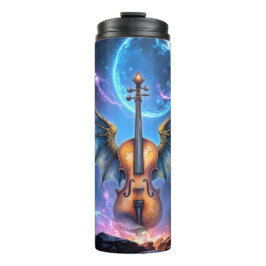 Die geflügelte Violine der mondbeschienenen Reiche Thermosbecher