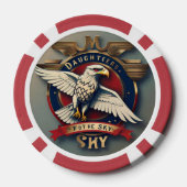 "Die geflügelten Frauen" Pokerchips (Rückseite)