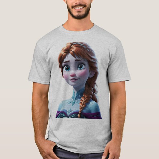 die gefrorene Elsa T-Shirt (Vorderseite)