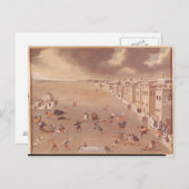 Die gefrorene Lagune im Jahr 1708 Postkarte (Vorne/Hinten)