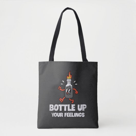 Die Gefühle auffüllen Tasche (Vorderseite)