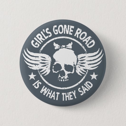 Die gegangene Straße des Mädchens Button (Vorderseite)