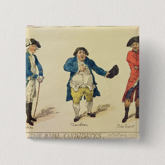 Die Gegenkandidaten Button (Vorderseite)