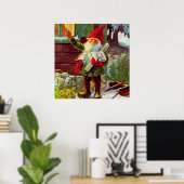 "Die Gegenwart ist gekommen" von Jenny Nystrom Poster (Heimbüro)