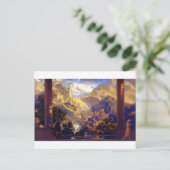 Die Gegenwart Postkarte (Stehend Vorderseite)