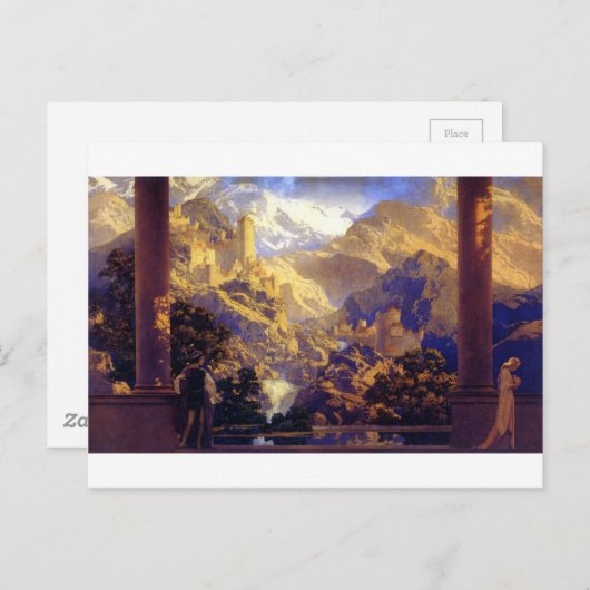 Die Gegenwart Postkarte (Vorne/Hinten)