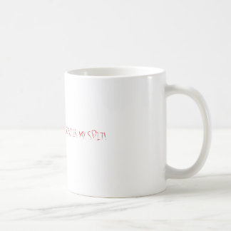 DIE GEHEIME ZUTAT IST MEIN SPUCKEN! KAFFEETASSE