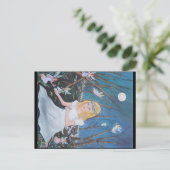 Die Geheimhaltung Postkarte (Stehend Vorderseite)