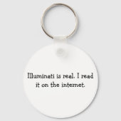 Die Geheimhaltung Schlüsselanhänger (Vorderseite)