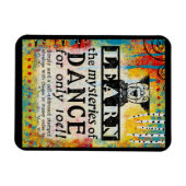 Die Geheimnisse des Tanzes - Funny Vintage Ad Magnet (Horizontal)