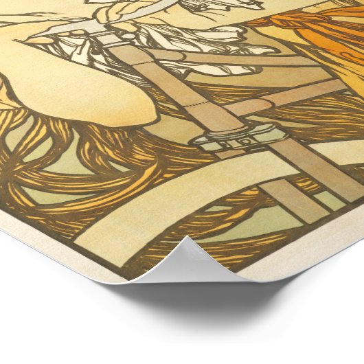 Die Geheimnisse hinter Zyklen Perfecta Alphonse Mu Poster (Ecke)