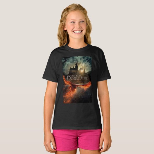 Die Geheimnisse von Dumbledore Theaterplakat T-Shirt (Vorne ganz)