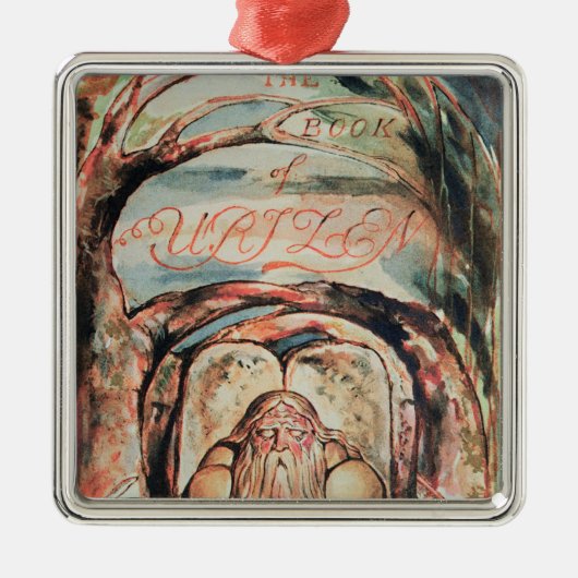 Die Geheimnisse von Wisdom Silbernes Ornament (Vorne)