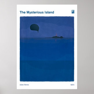 Die geheimnisvolle Insel Jules Verne Poster