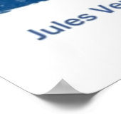 Die geheimnisvolle Insel Jules Verne Poster (Ecke)