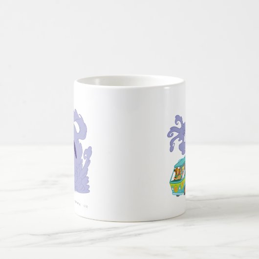 Die geheimnisvolle Maschine entkommt Kaffeetasse (Mittel)