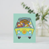 Die geheimnisvolle Maschine ist überfüllt Postkarte (Stehend Vorderseite)