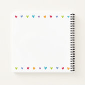 Die Geheimzutat ist immer LIEBE - Rezept Notizblock (Rückseite)