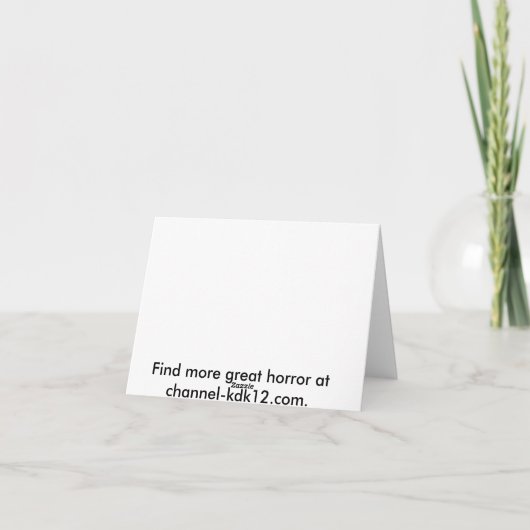 Die Gehirn-Esser Karte (Rückseite)