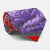 Die Gehirn-Krawatte für Männer Krawatte (Gerollt)