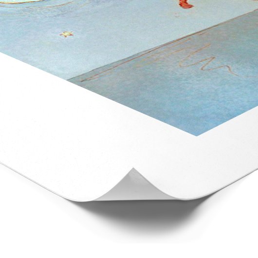 Die Geigenkatze Poster (Ecke)