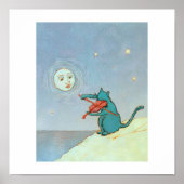 Die Geigenkatze Poster (Vorne)