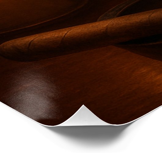 Die Geigerin und der Geist des Weines Poster (Ecke)