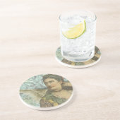 Die geile Lady Digital Collage Untersetzer (Seite)