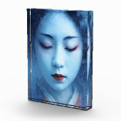 Die Geisha im Eis - Expressiv Fotoblock (Rechts)