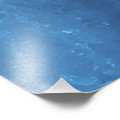 Die Geisha im Eis - Expressiv Fotodruck (Ecke)