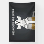 Die Geister Bootbooze und Bier Banner (Vertikal)