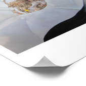 Die Geister der Blume - Collage-Kunst Poster (Ecke)