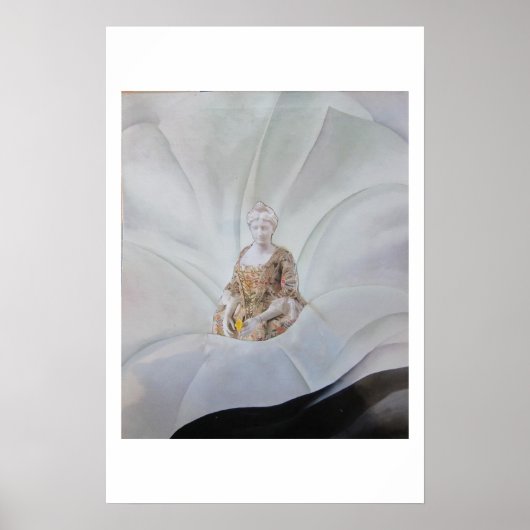 Die Geister der Blume - Collage-Kunst Poster (Vorne)
