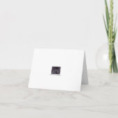 Die Geister der St.-Georg-Kirche Dankeskarte (Rückseite)