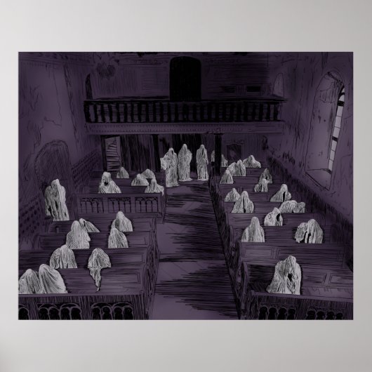 Die Geister der St.-Georg-Kirche Poster (Vorne)