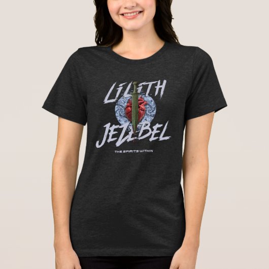 Die Geister innerhalb  Tri-Blend Shirt (Vorderseite)