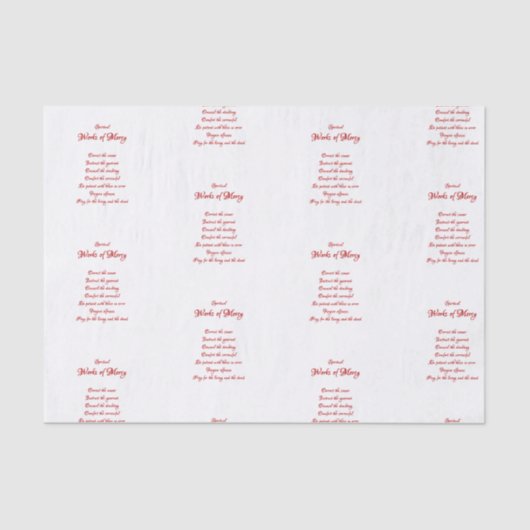 Die geistigen Arbeiten der Gnade Seidenpapier (Vorderseite)