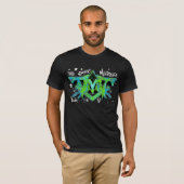 Die Geistmolekül-DMT ayahuasca Graffiti T-Shirt (Vorne ganz)
