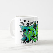 Die Geistmolekül-DMT ayahuasca Tasse (Vorderseite Links)