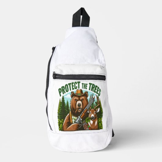 Die gejagte Huntress Crossbody Bag (Vorderseite)