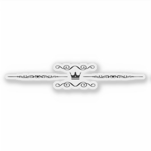 Die gekrönte Chronicles Scene Break Sticker (Vorderseite)