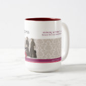 Die Gelächter-Geb5rmutter 15 Zweifarbige Tasse (VorderseiteRechts)