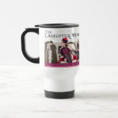 Die Gelächter-Geb5rmutterreise-Tasse Reisebecher (Links)