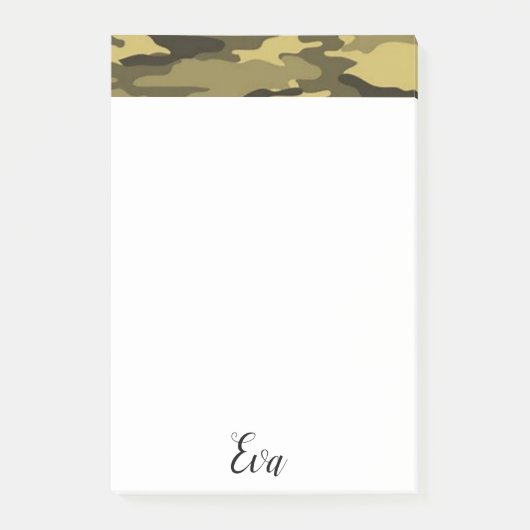 Die Gelbe Armee nach dem it Post-it Klebezettel (Vorderseite)